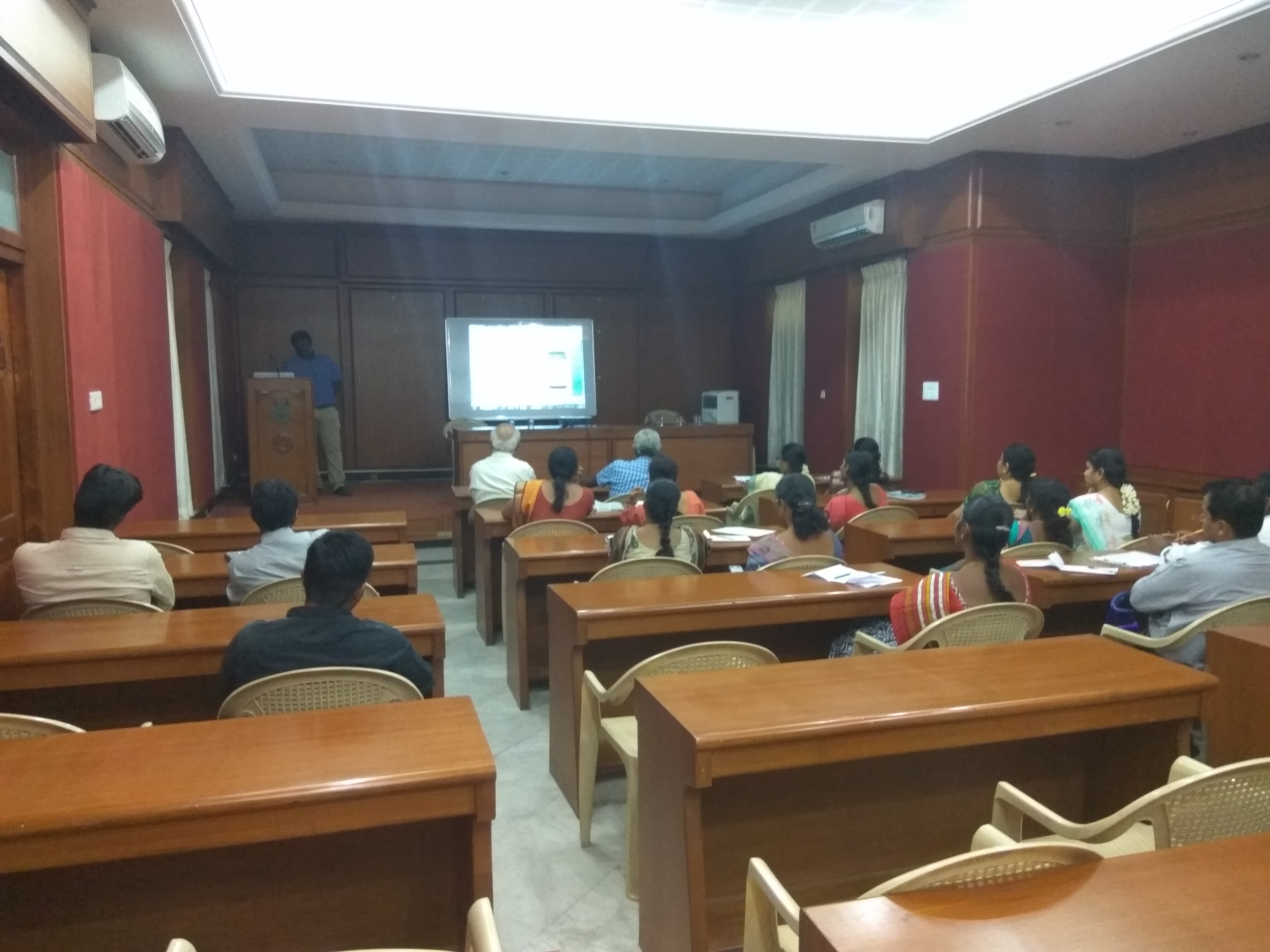 UPI training at Sardar Vallabhai Patel College of Textile Management, Coimbatore. 